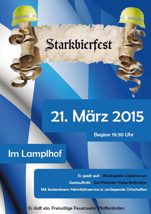 Starkbierfest 2015 Flyer